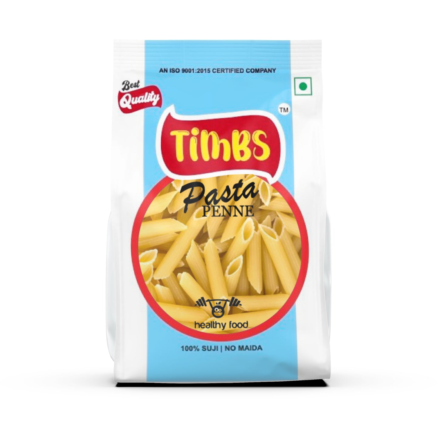Timbs Penne Pasta | 100% Suji | Boils in 7 Mins | 450g