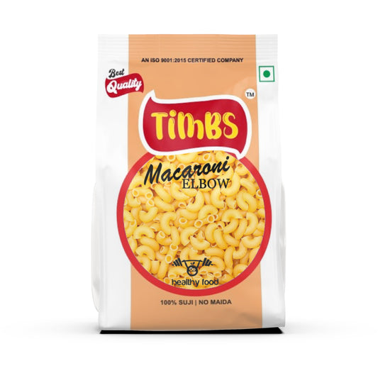 Timbs Macaroni | 100% Suji | Boils in 3 Mins | 450g