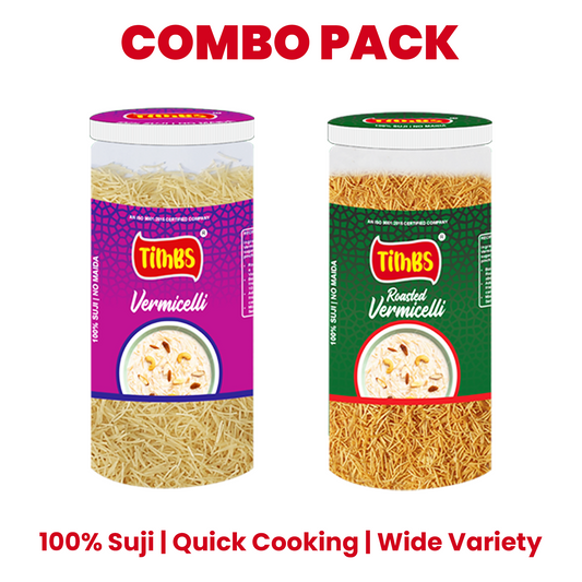 Timbs Vermicelli Jar Combo - Plain & Roasted