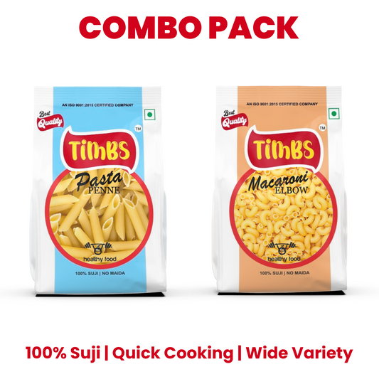 Timbs Everyday Suji Pasta Duo - Macaroni & Penne
