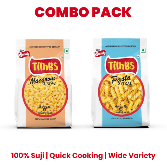 Timbs Classic Suji Pasta Duo - Macaroni & Spiral