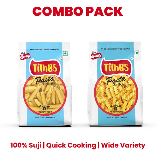 Timbs Signature Suji Pasta Duo - Spiral & Penne